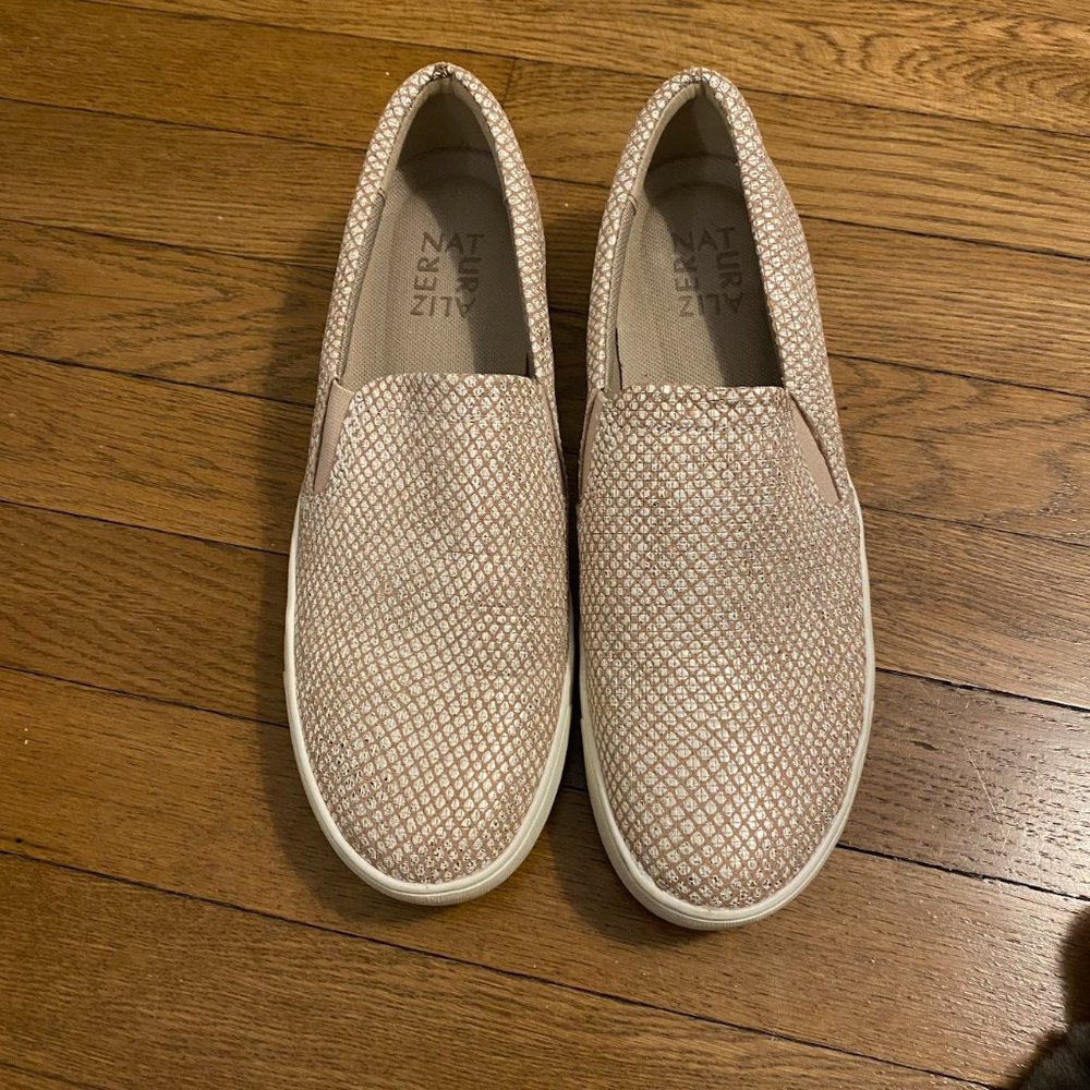 ZOLA SLIP-ON SNEAKER metallic pink